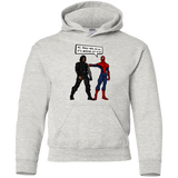 Sweatshirts Ash / YS Metal Arm Dude Youth Hoodie