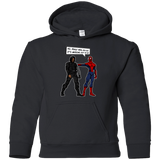 Sweatshirts Black / YS Metal Arm Dude Youth Hoodie