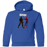Sweatshirts Royal / YS Metal Arm Dude Youth Hoodie