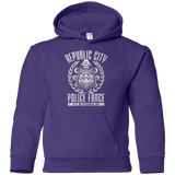 Sweatshirts Purple / YS Metal is Enduring Youth Hoodie