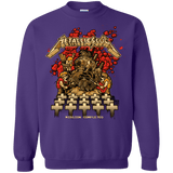 Sweatshirts Purple / Small METALLIC SLUG Crewneck Sweatshirt