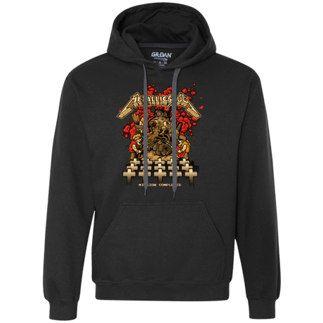 Sweatshirts Black / Small METALLIC SLUG Premium Fleece Hoodie