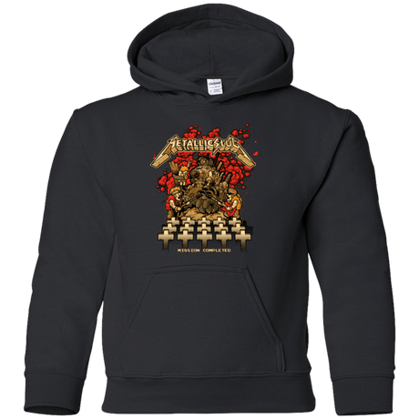 Sweatshirts Black / YS METALLIC SLUG Youth Hoodie