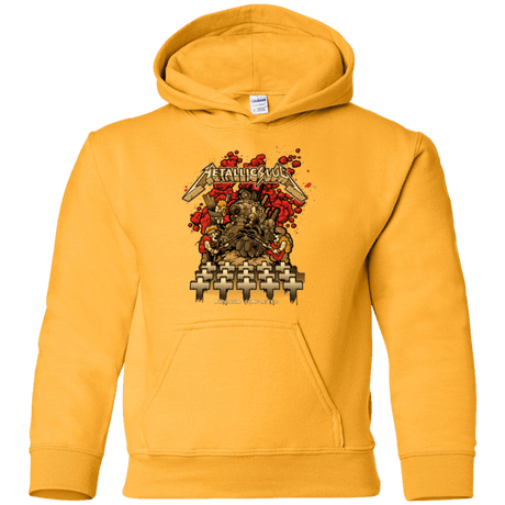 Sweatshirts Gold / YS METALLIC SLUG Youth Hoodie