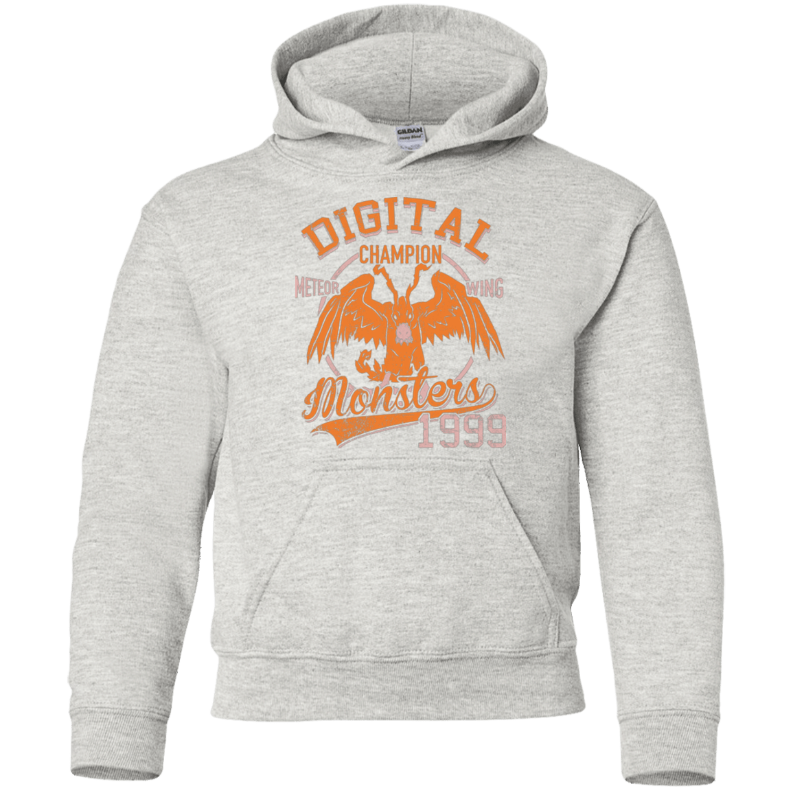 Sweatshirts Ash / YS Meteor Wing Youth Hoodie