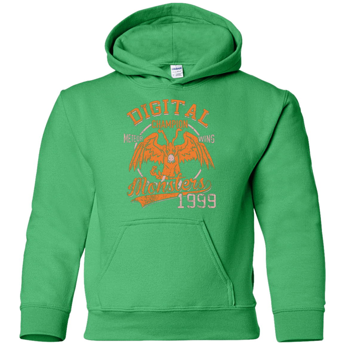 Sweatshirts Irish Green / YS Meteor Wing Youth Hoodie