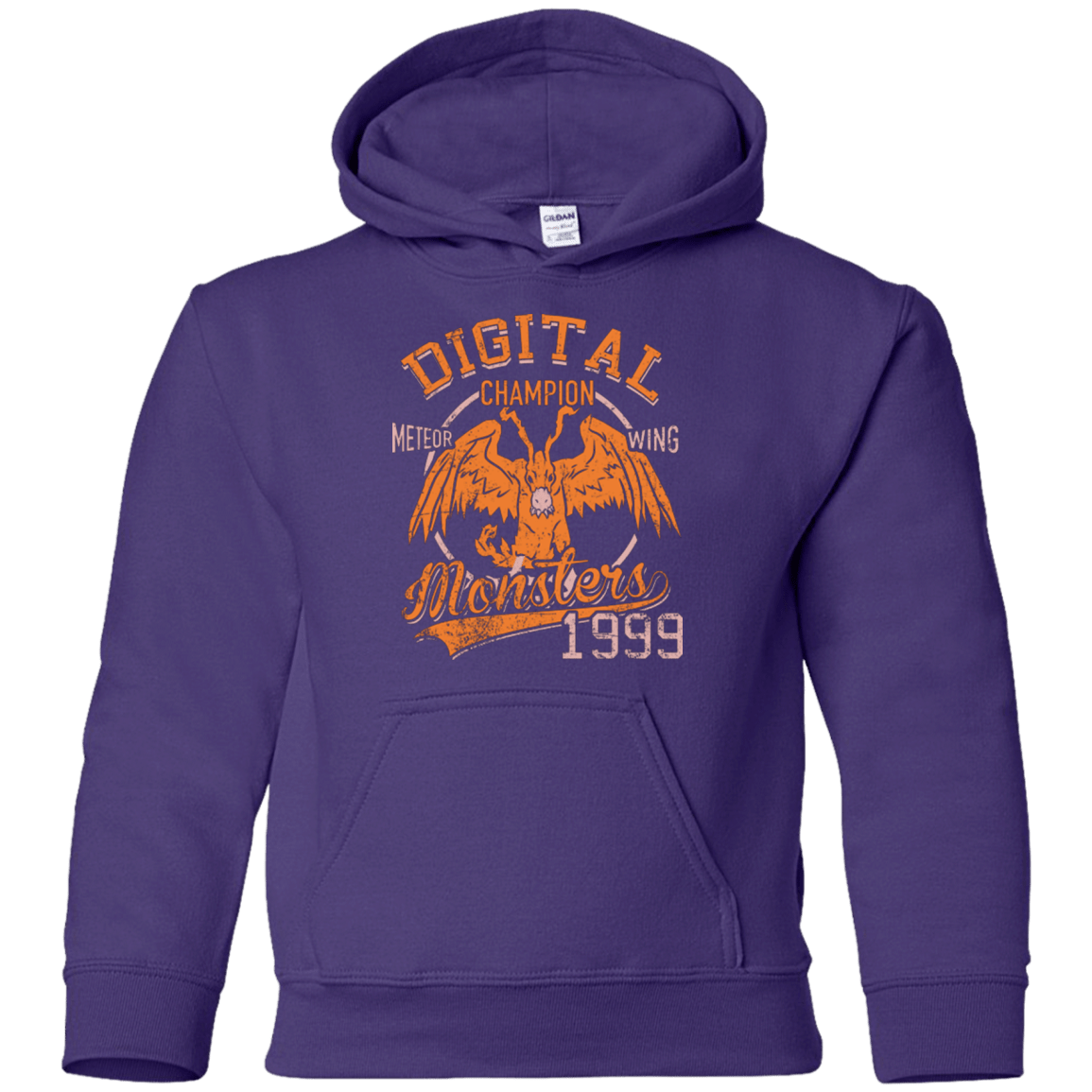 Sweatshirts Purple / YS Meteor Wing Youth Hoodie