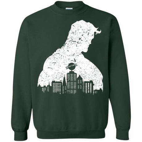 Sweatshirts Forest Green / Small Metropolis Shadow Crewneck Sweatshirt