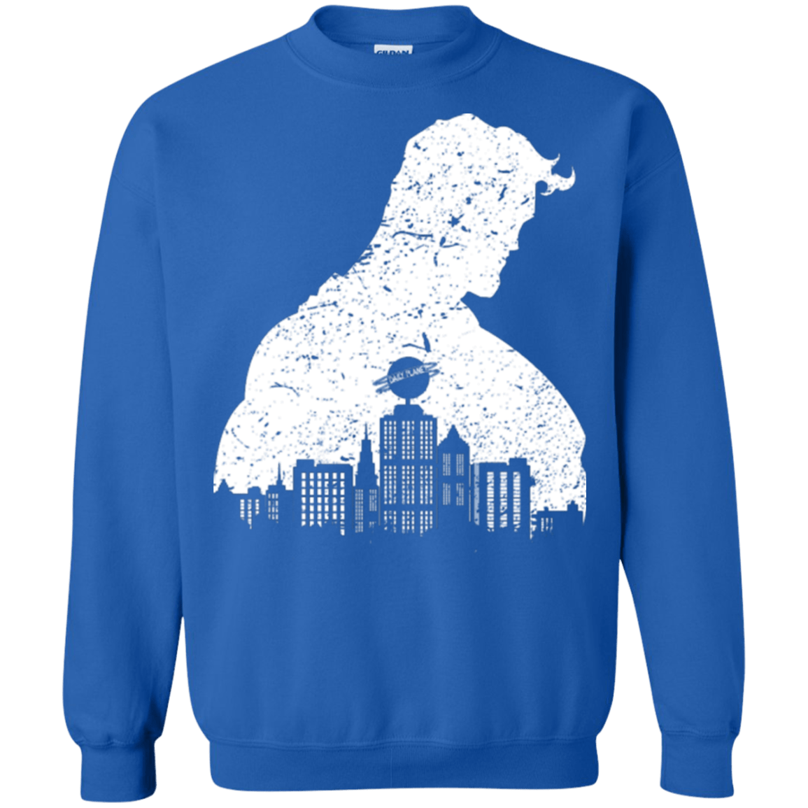 Sweatshirts Royal / Small Metropolis Shadow Crewneck Sweatshirt