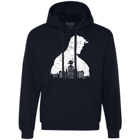 Sweatshirts Navy / Small Metropolis Shadow Premium Fleece Hoodie