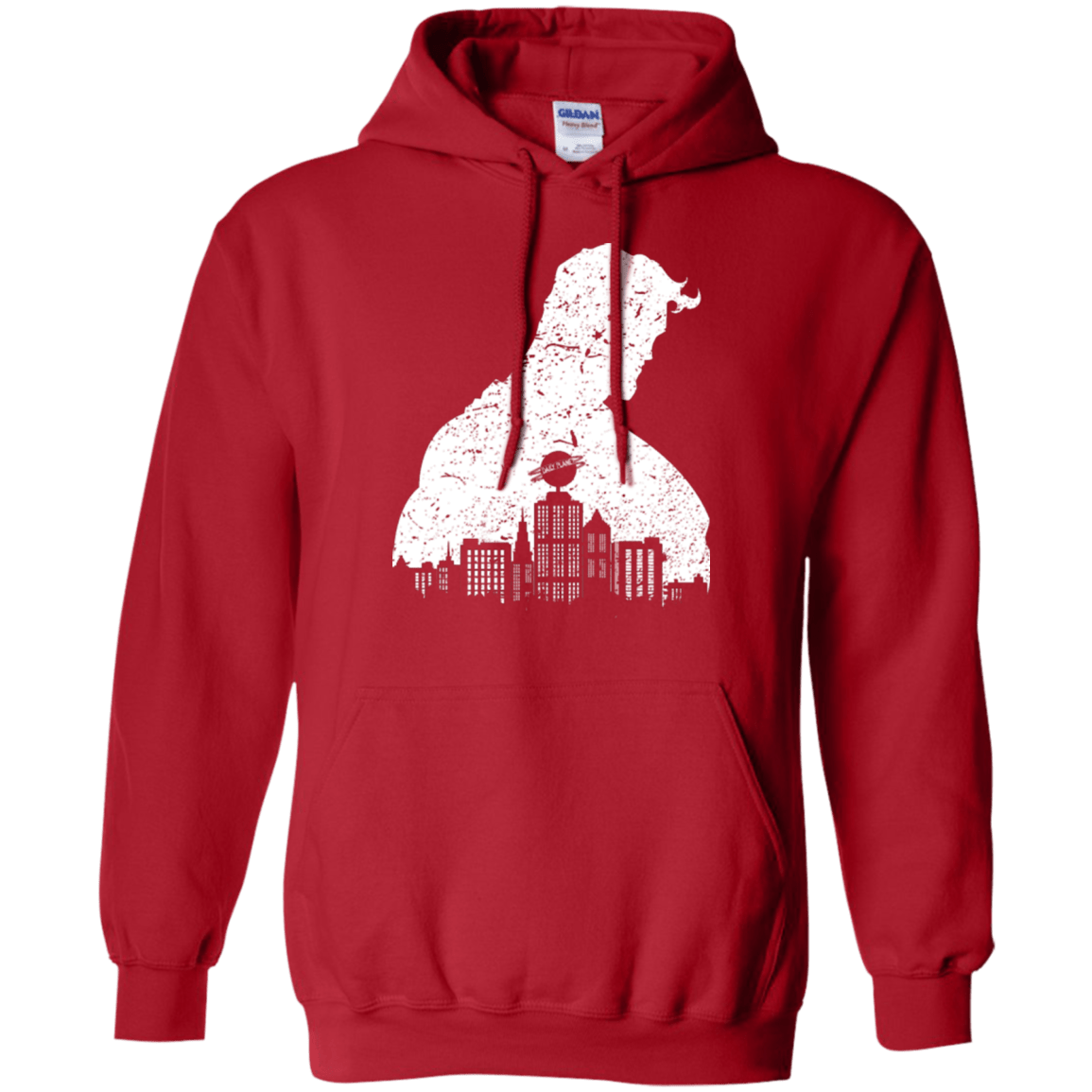 Sweatshirts Red / Small Metropolis Shadow Pullover Hoodie