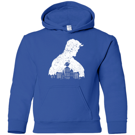 Sweatshirts Royal / YS Metropolis Shadow Youth Hoodie