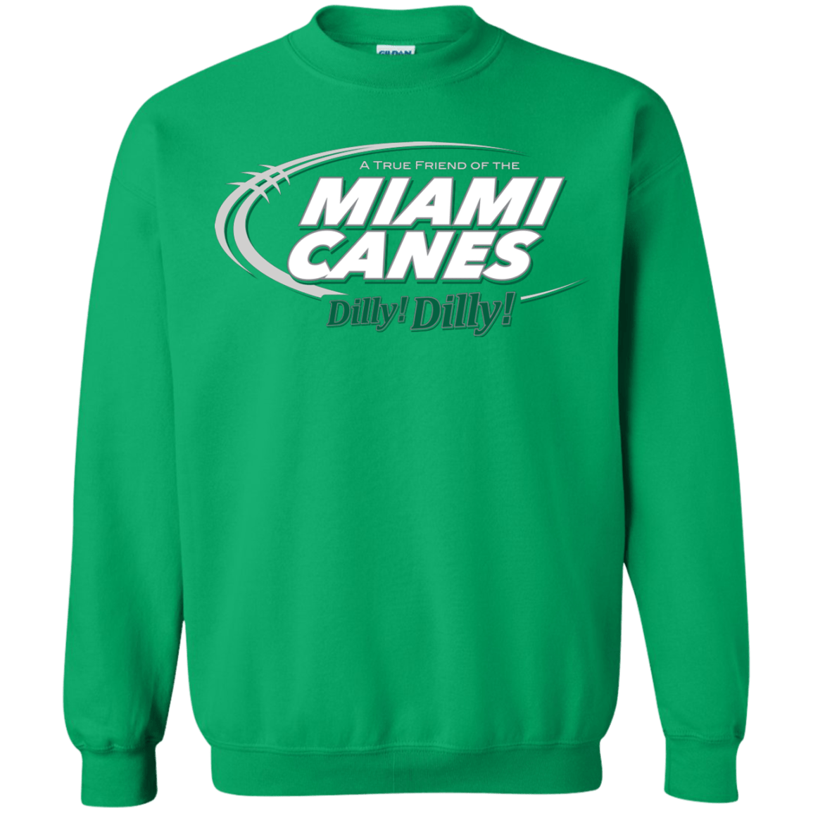 Sweatshirts Irish Green / Small Miami Dilly Dilly Crewneck Sweatshirt