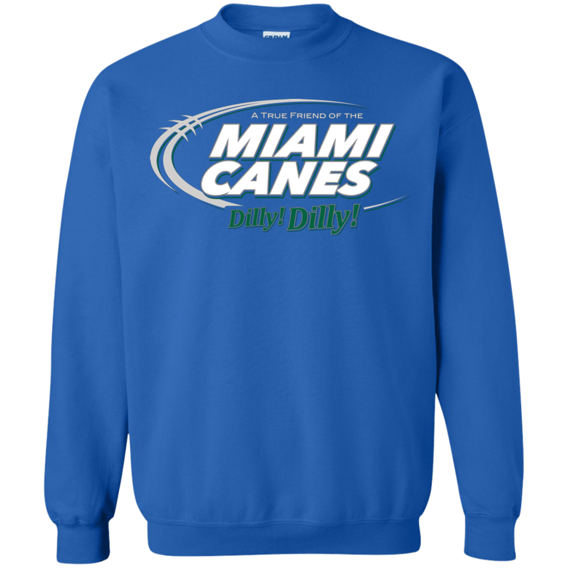 Sweatshirts Royal / Small Miami Dilly Dilly Crewneck Sweatshirt