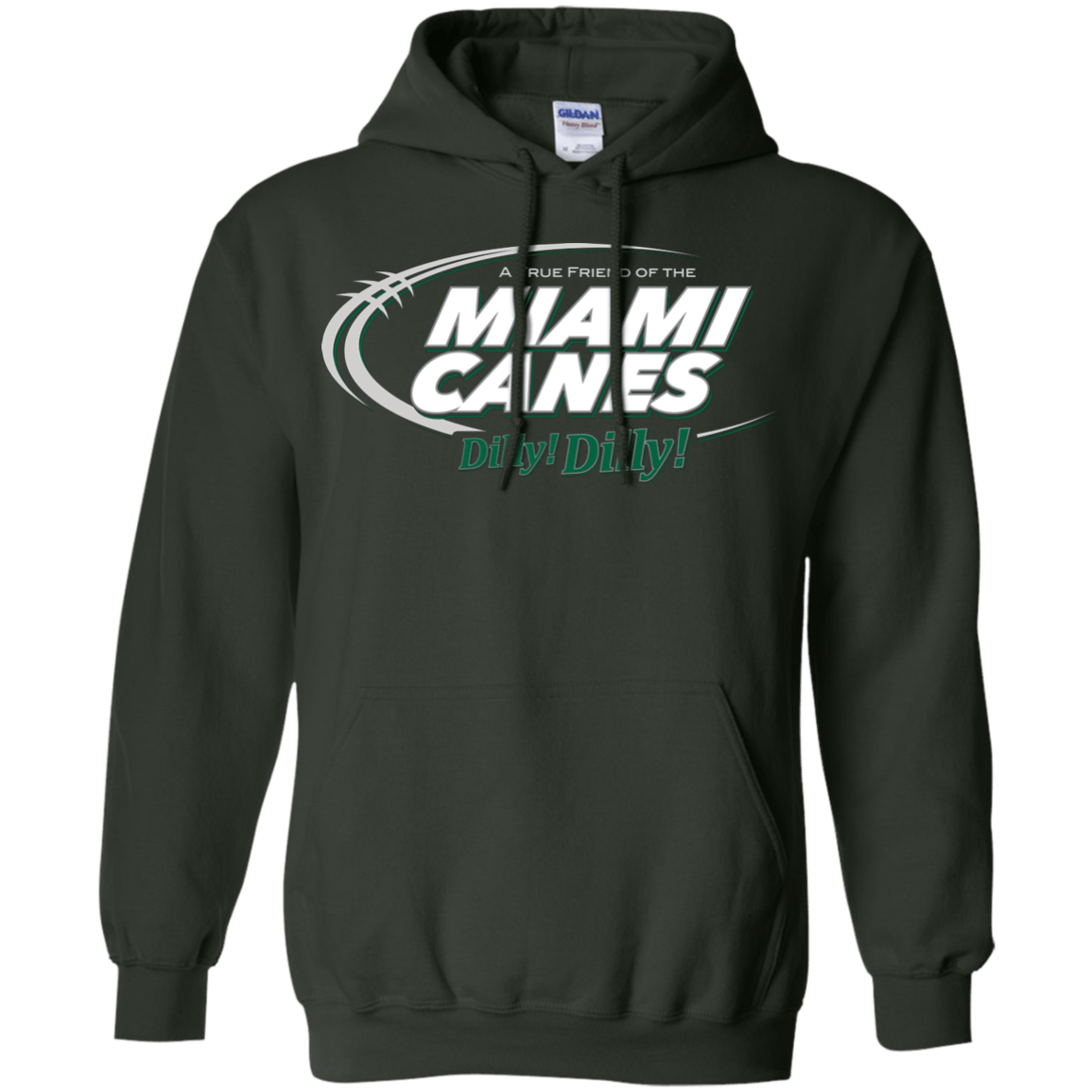 Sweatshirts Forest Green / Small Miami Dilly Dilly Pullover Hoodie