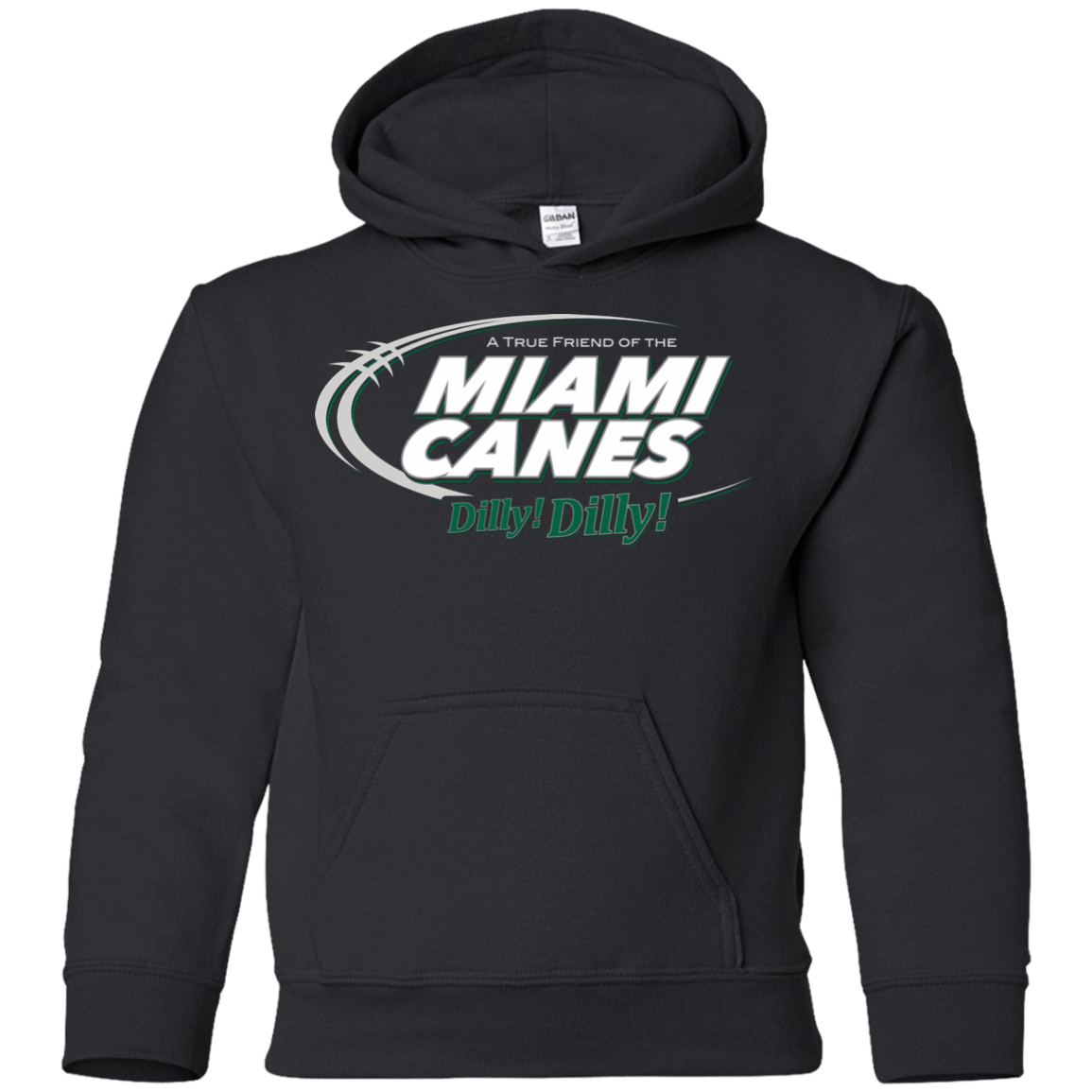 Sweatshirts Black / YS Miami Dilly Dilly Youth Hoodie