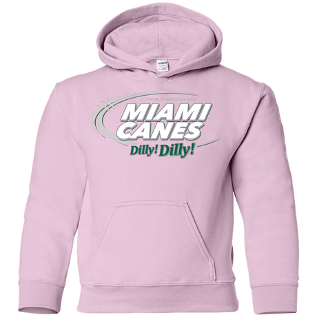 Sweatshirts Light Pink / YS Miami Dilly Dilly Youth Hoodie