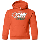 Sweatshirts Orange / YS Miami Dilly Dilly Youth Hoodie