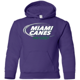 Sweatshirts Purple / YS Miami Dilly Dilly Youth Hoodie