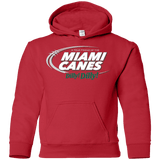 Sweatshirts Red / YS Miami Dilly Dilly Youth Hoodie