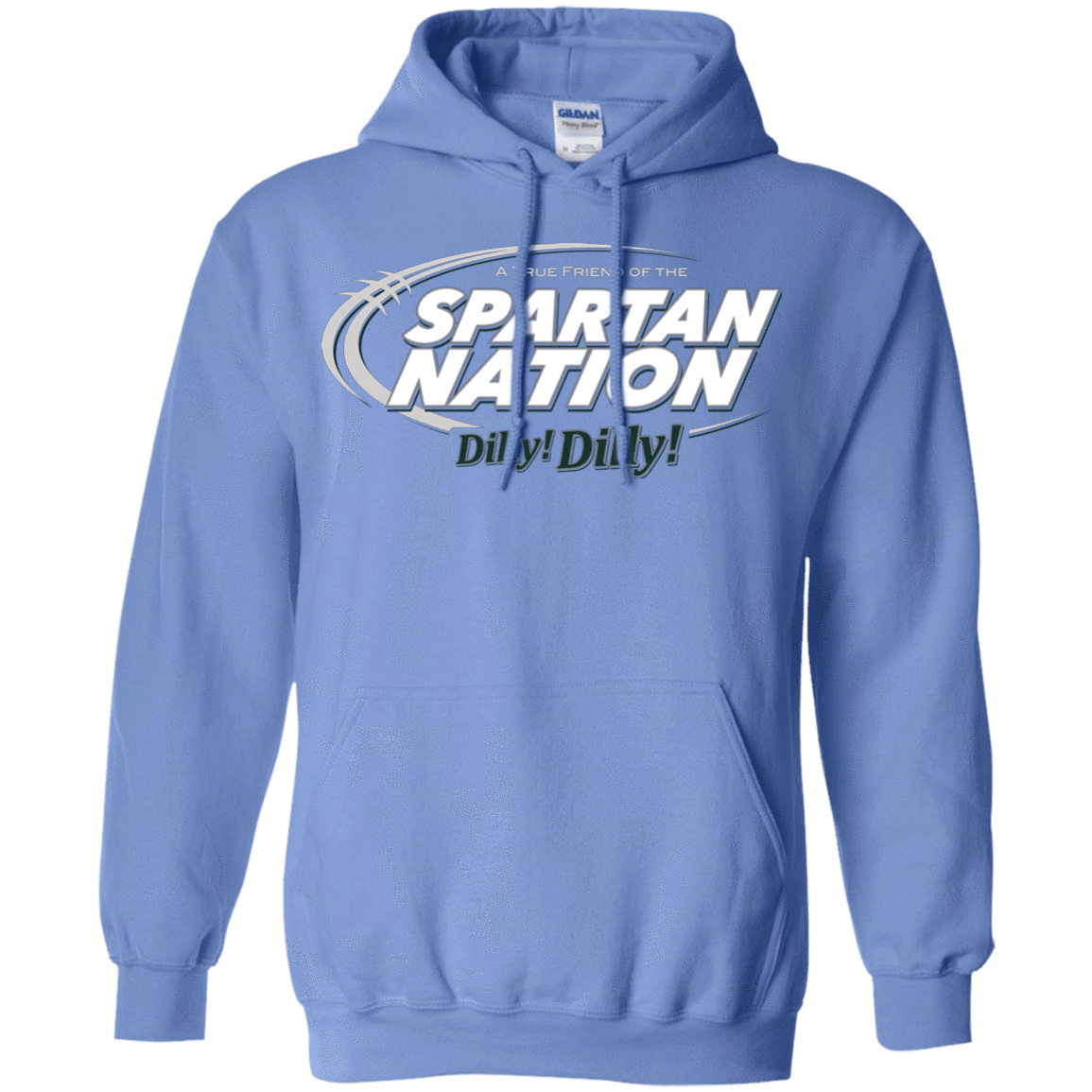 Sweatshirts Carolina Blue / Small Michigan State Dilly Dilly Pullover Hoodie