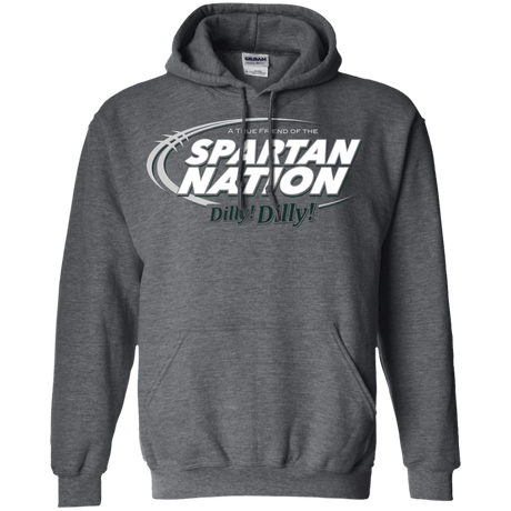 Sweatshirts Dark Heather / Small Michigan State Dilly Dilly Pullover Hoodie