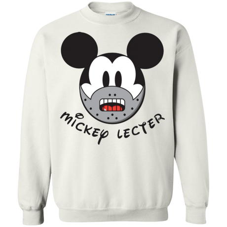 Sweatshirts White / Small Mickey Lecter Crewneck Sweatshirt