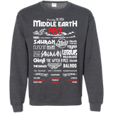 Sweatshirts Dark Heather / S Middle Earth Fest Crewneck Sweatshirt