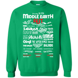 Sweatshirts Irish Green / S Middle Earth Fest Crewneck Sweatshirt