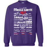 Sweatshirts Purple / S Middle Earth Fest Crewneck Sweatshirt