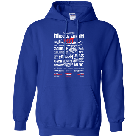 Sweatshirts Royal / S Middle Earth Fest Pullover Hoodie