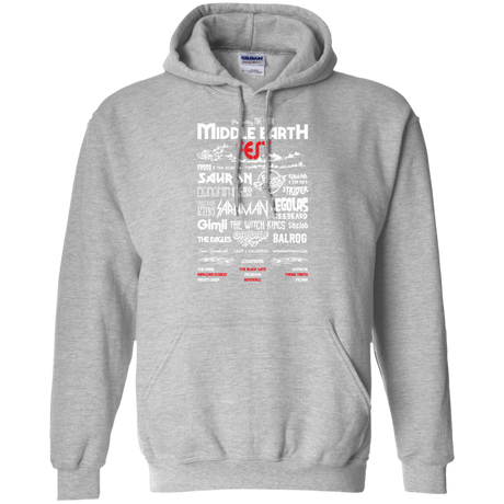 Sweatshirts Sport Grey / S Middle Earth Fest Pullover Hoodie