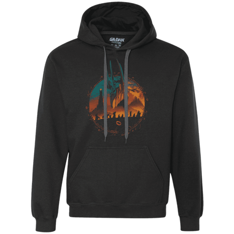 Sweatshirts Black / S Middle Earth Quest Premium Fleece Hoodie