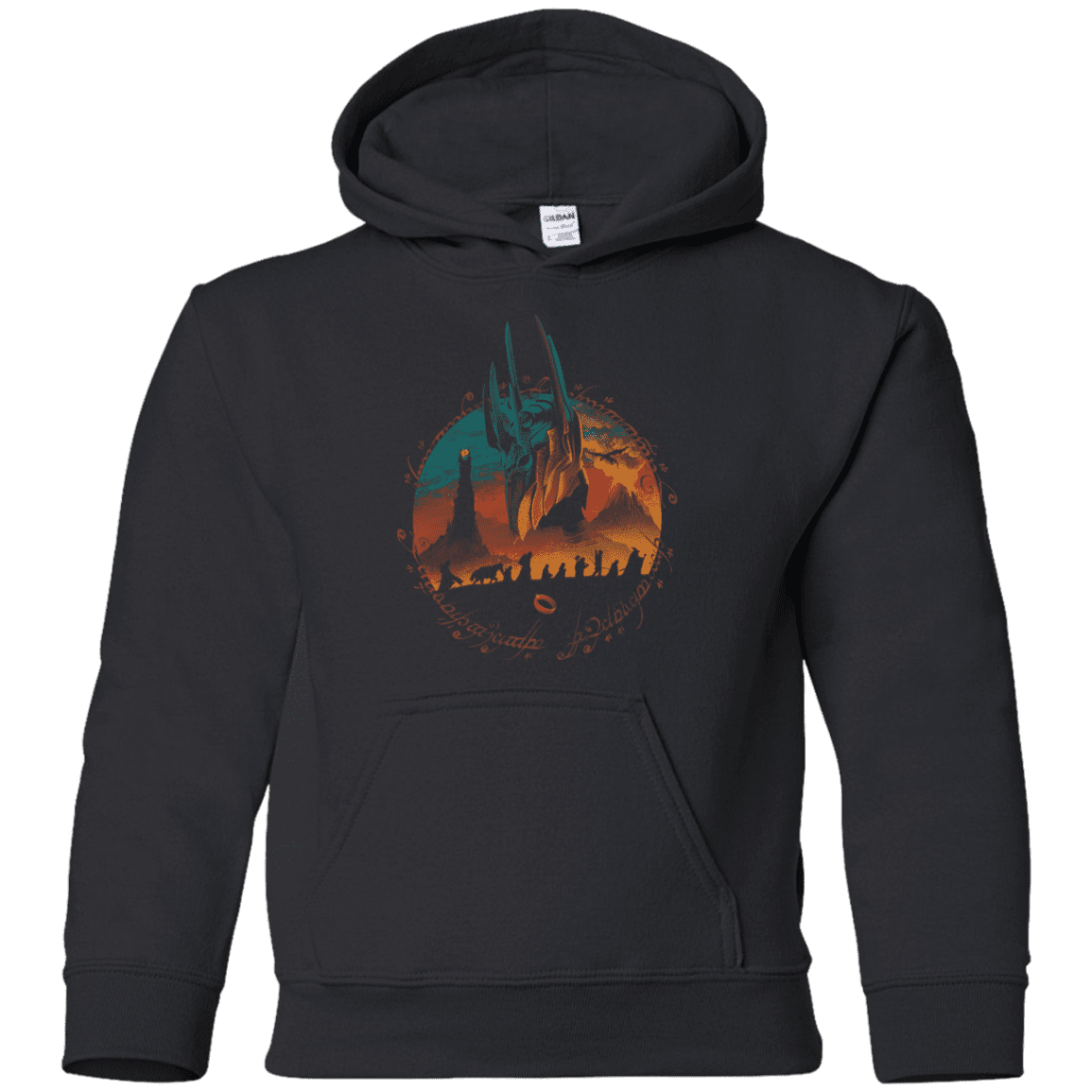 Sweatshirts Black / YS Middle Earth Quest Youth Hoodie