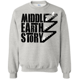 Sweatshirts Ash / Small Middle Earth Story Crewneck Sweatshirt