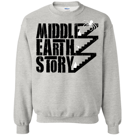 Sweatshirts Ash / Small Middle Earth Story Crewneck Sweatshirt