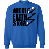 Sweatshirts Royal / Small Middle Earth Story Crewneck Sweatshirt