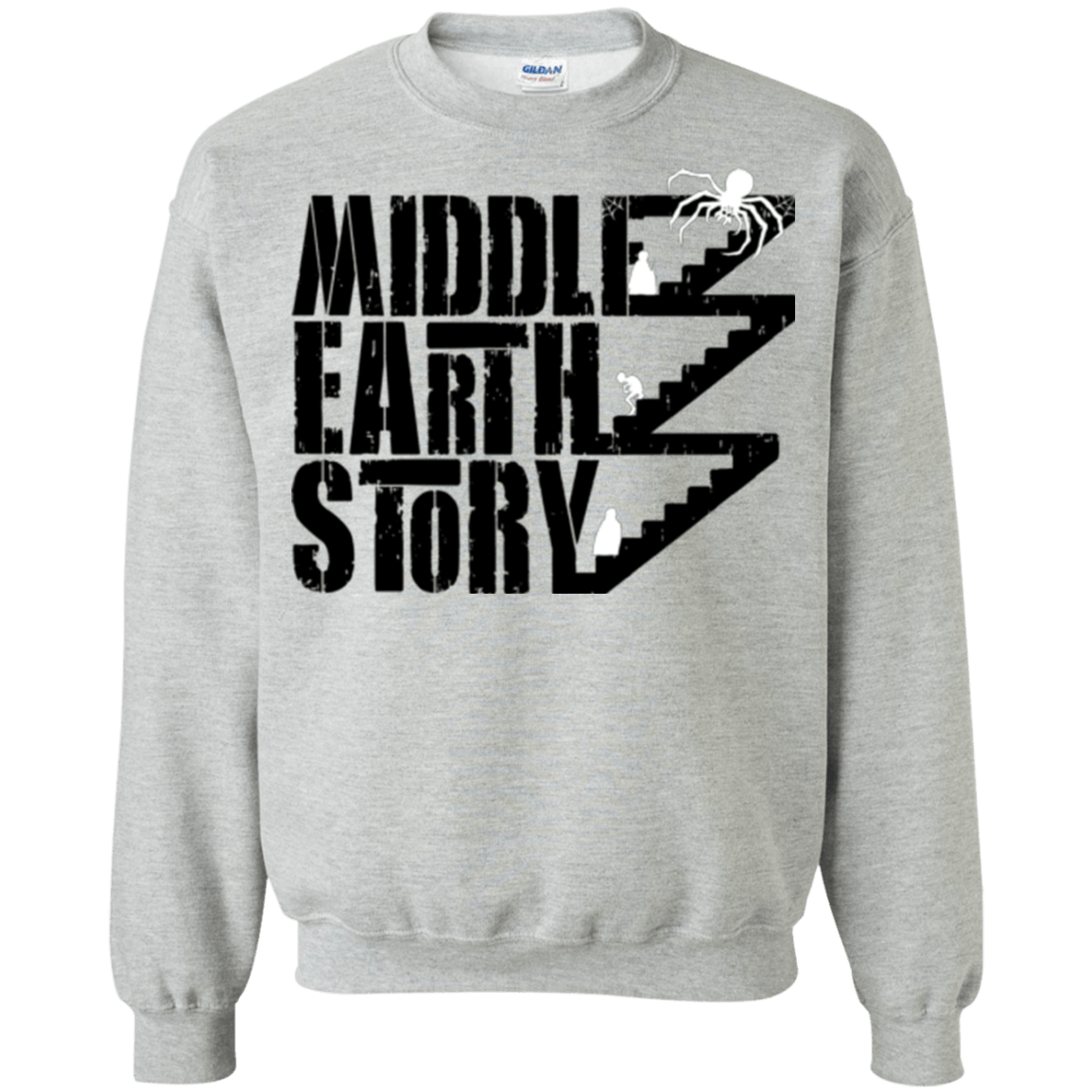 Sweatshirts Sport Grey / Small Middle Earth Story Crewneck Sweatshirt