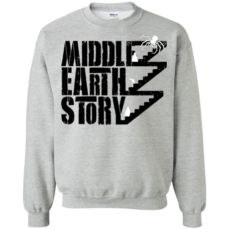 Sweatshirts Sport Grey / Small Middle Earth Story Crewneck Sweatshirt