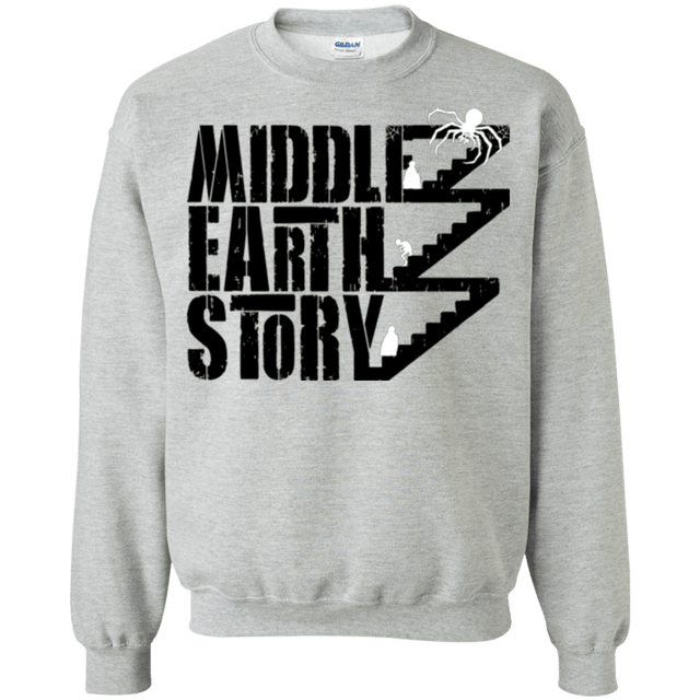 Sweatshirts Sport Grey / Small Middle Earth Story Crewneck Sweatshirt