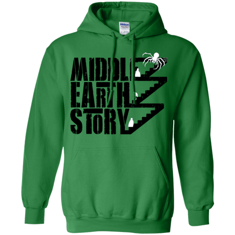 Sweatshirts Irish Green / Small Middle Earth Story Pullover Hoodie