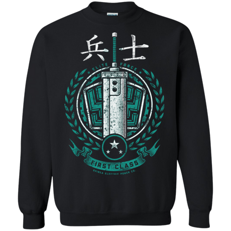 Sweatshirts Black / Small Midgar's Finest Crewneck Sweatshirt