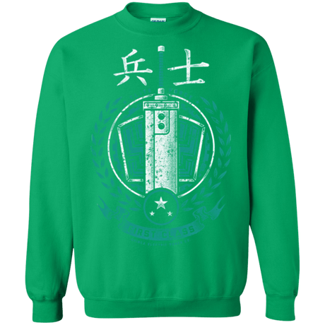 Sweatshirts Irish Green / Small Midgar's Finest Crewneck Sweatshirt