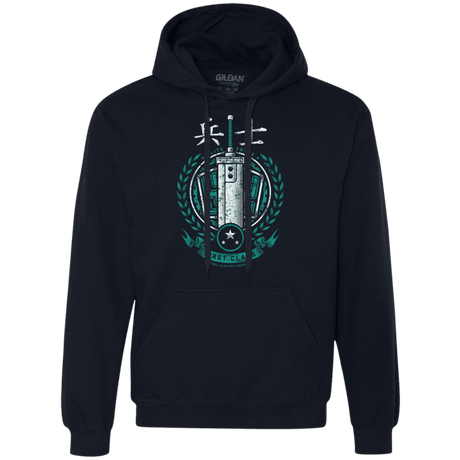 Sweatshirts Navy / Small Midgar's Finest Premium Fleece Hoodie