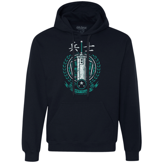 Sweatshirts Navy / Small Midgar's Finest Premium Fleece Hoodie
