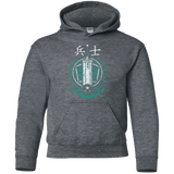 Sweatshirts Dark Heather / YS Midgar's Finest Youth Hoodie