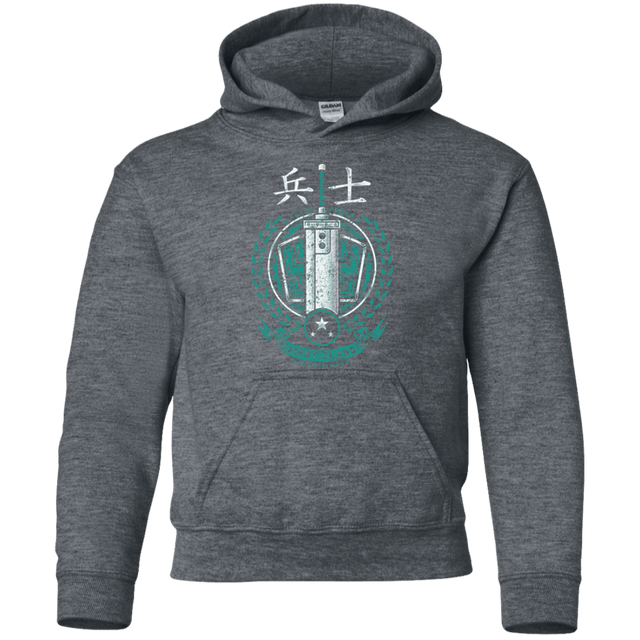 Sweatshirts Dark Heather / YS Midgar's Finest Youth Hoodie
