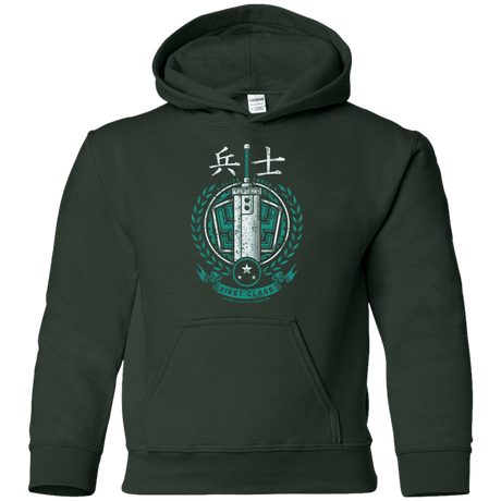 Sweatshirts Forest Green / YS Midgar's Finest Youth Hoodie