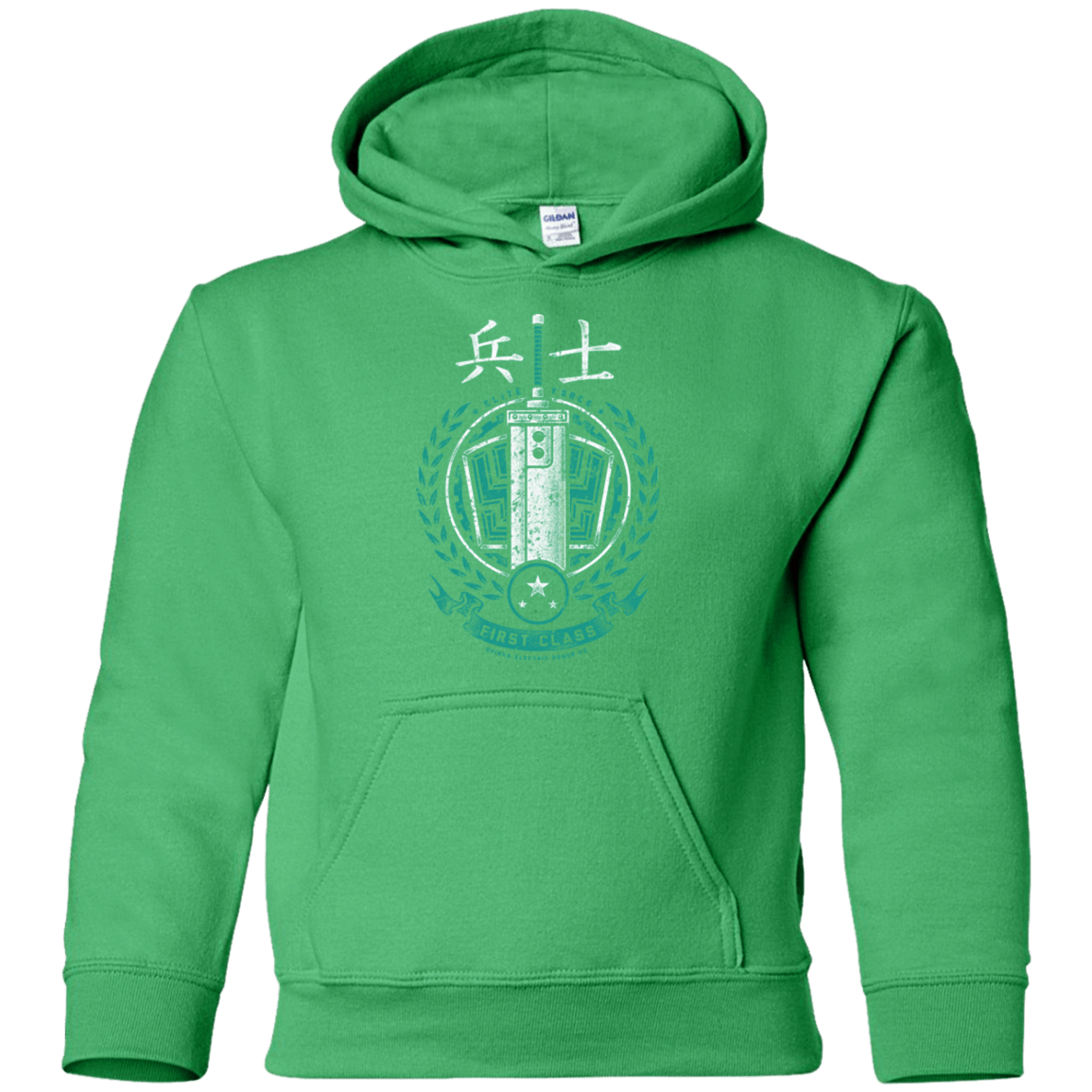 Sweatshirts Irish Green / YS Midgar's Finest Youth Hoodie