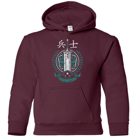 Sweatshirts Maroon / YS Midgar's Finest Youth Hoodie